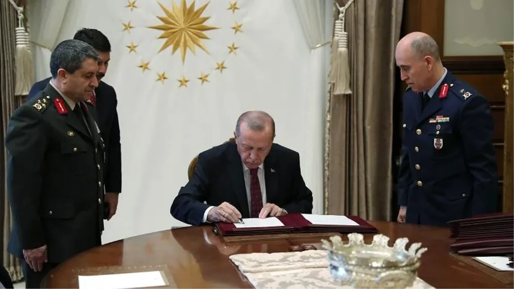 Türk Ordusunda Generaller ve Amiraller Atandı
